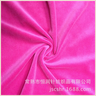 廠家直銷優(yōu)質(zhì)服裝面料 仿棉天鵝絨與全滌天鵝絨